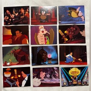 Disney Beauty and the Beast Collectors Cards EUC